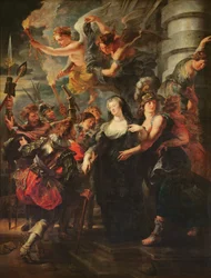 The Medici Cycle: Marie de Medici (1573-1642) Escaping from Blois, 21st-22nd February 1619